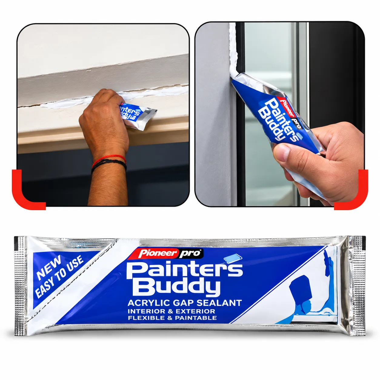 Pioneer Painters Buddy Acrylic Gap Sealant – Flexible & Paintable